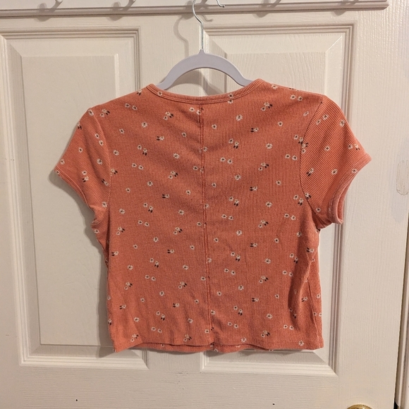 5/$20🩵 Arizona Girl's Top Half Shirt - Picture 3 of 5